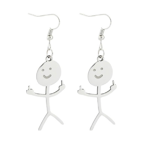Doodle Figur Ohrringe