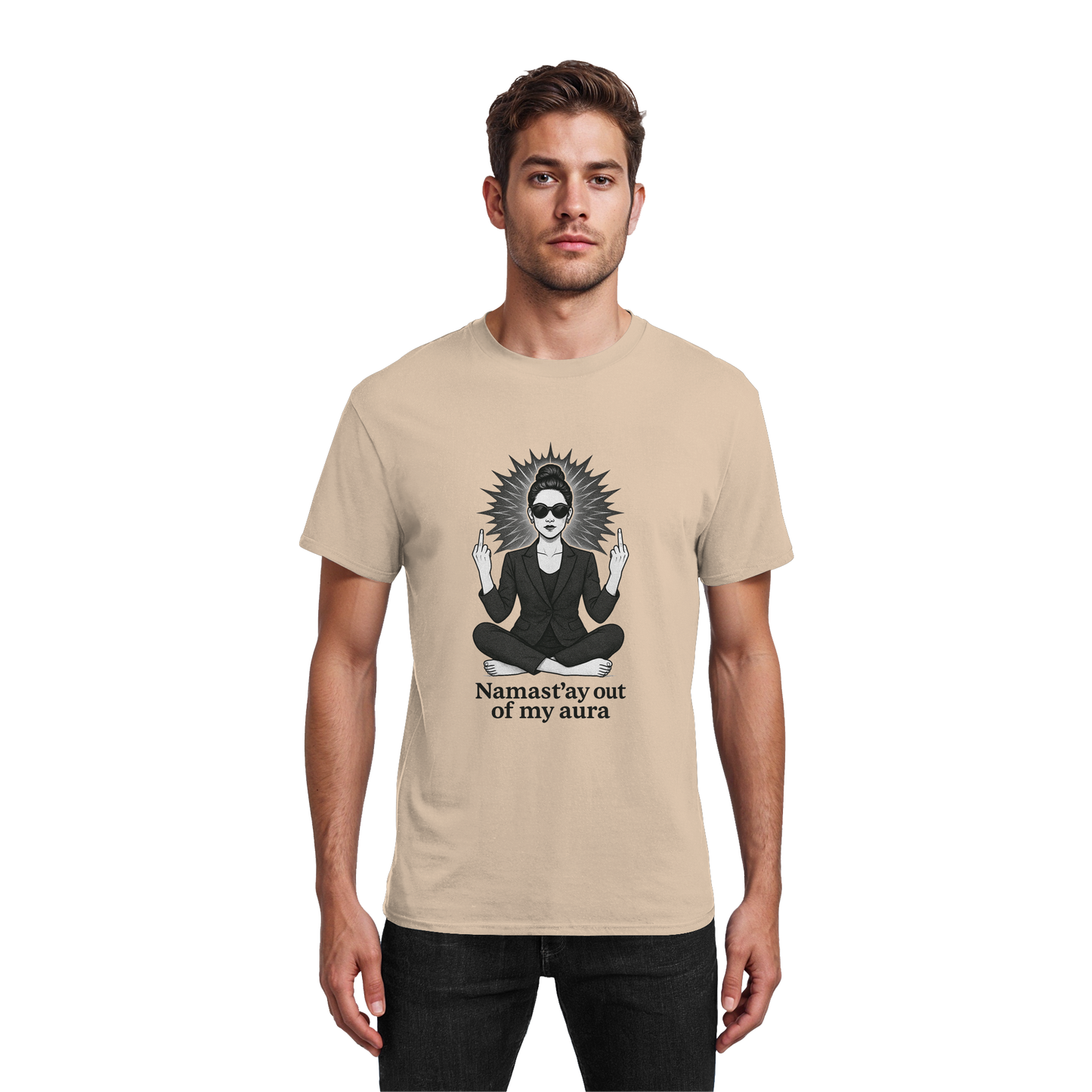 Namasté - T-Shirt für Männer