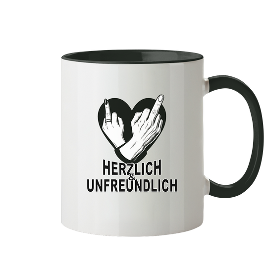 Die herzlich - unfreundliche Tasse
