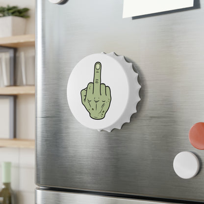 Middle Finger Bottle Opener – Funny Rude Bar Tool, Novelty Beer Cap Opener