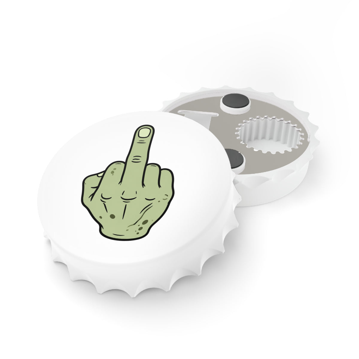 Middle Finger Bottle Opener – Funny Rude Bar Tool, Novelty Beer Cap Opener
