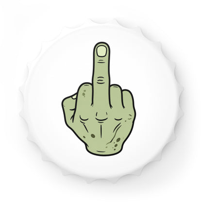 Middle Finger Bottle Opener – Funny Rude Bar Tool, Novelty Beer Cap Opener