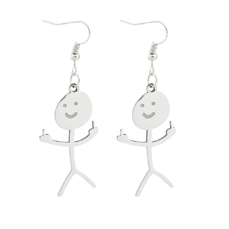 Doodle Figur Ohrringe