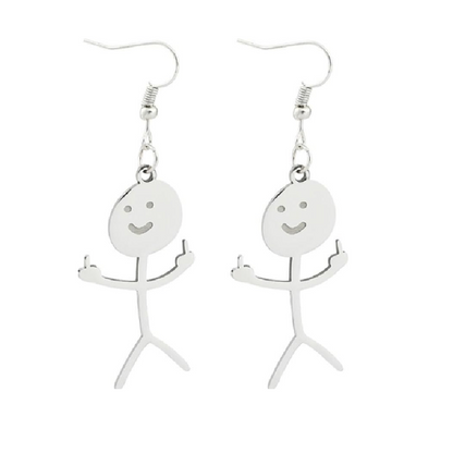 Doodle Figur Ohrringe