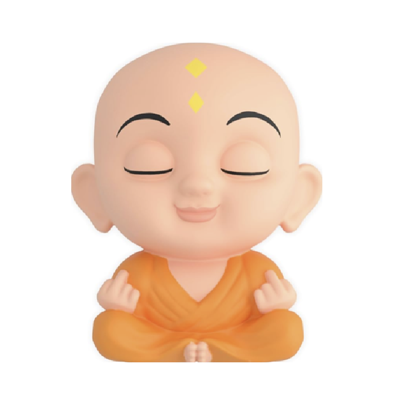Mittelfinger Anti Stress Buddha