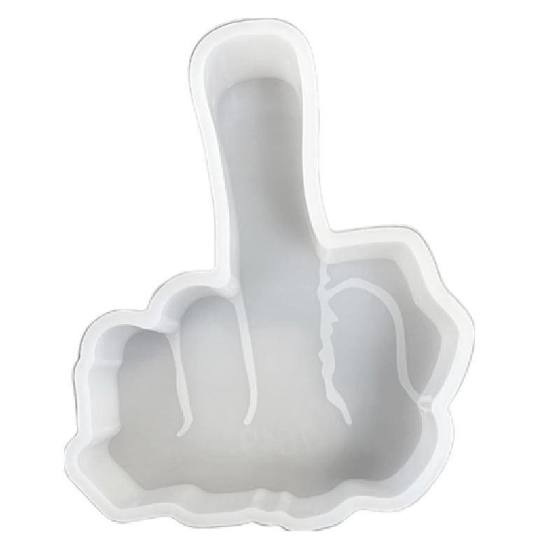 Mittelfinger Silikonform | Lustiges Geschenk zum Basteln & Backen