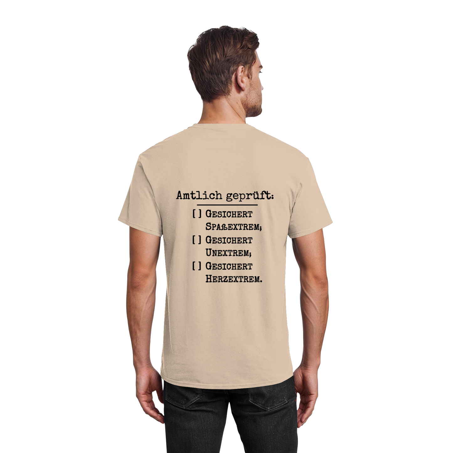 Amtlich geprüft T-Shirt | Sarkastisches Statement Shirt