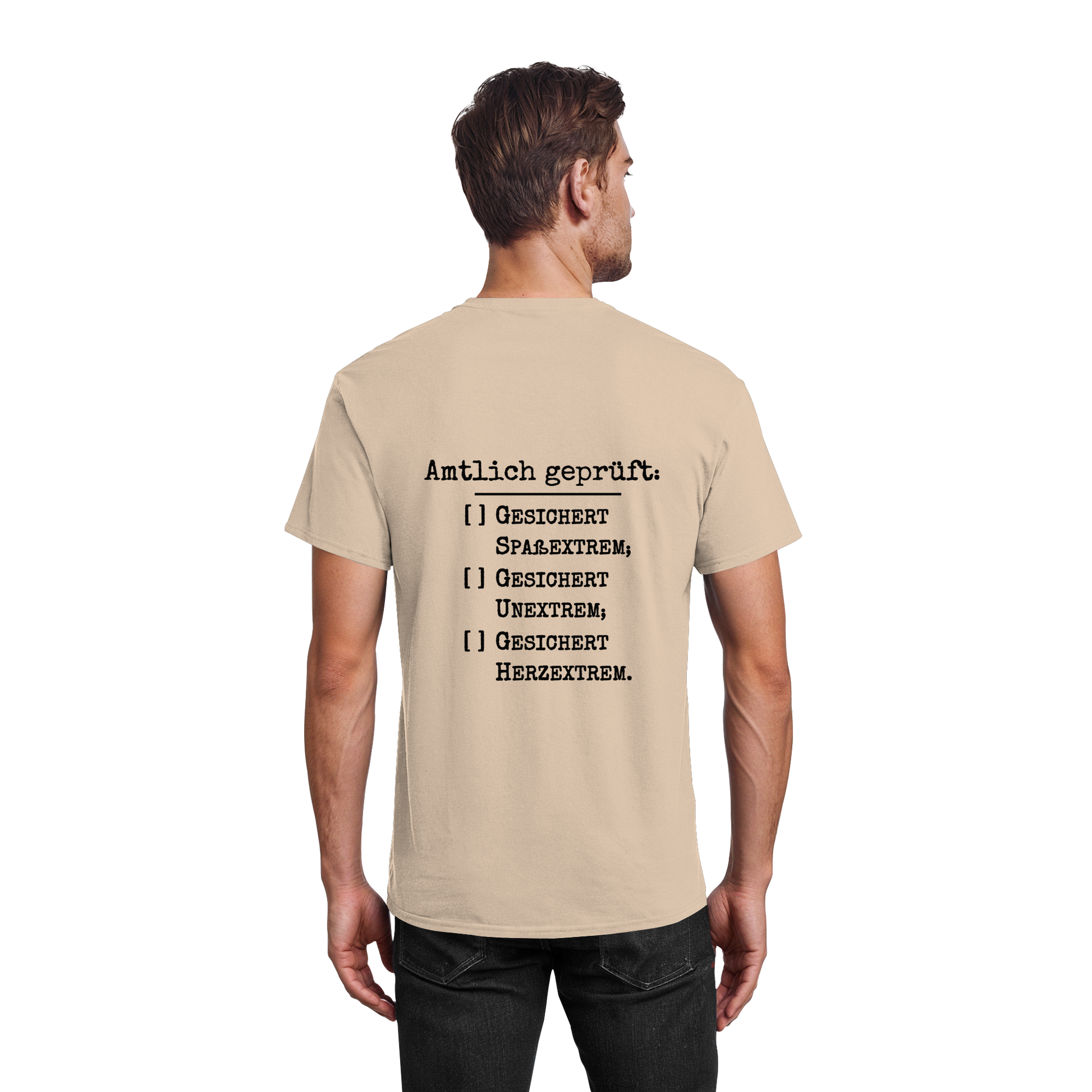 Amtlich geprüft T-Shirt | Sarkastisches Statement Shirt