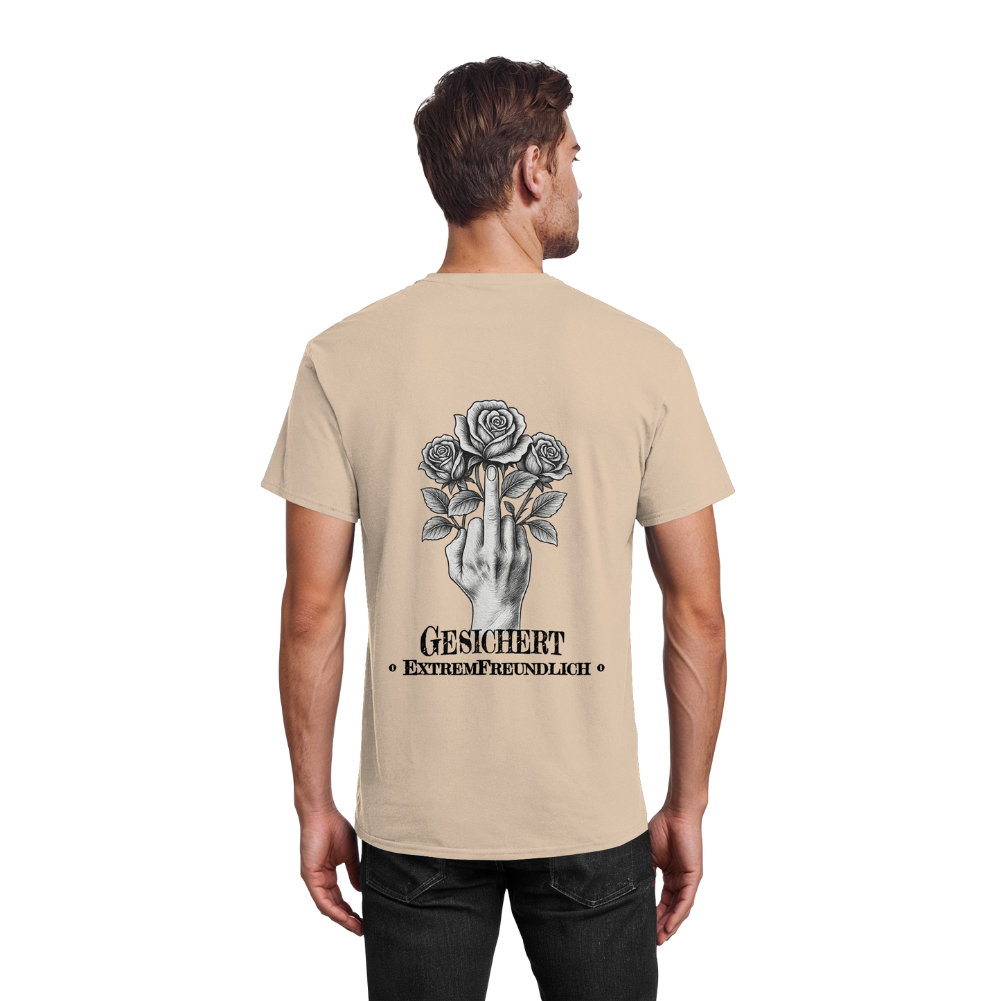 Gesichert ExtremFreundlich - T-Shirt für die mit dem XY Chromosom (Männer)