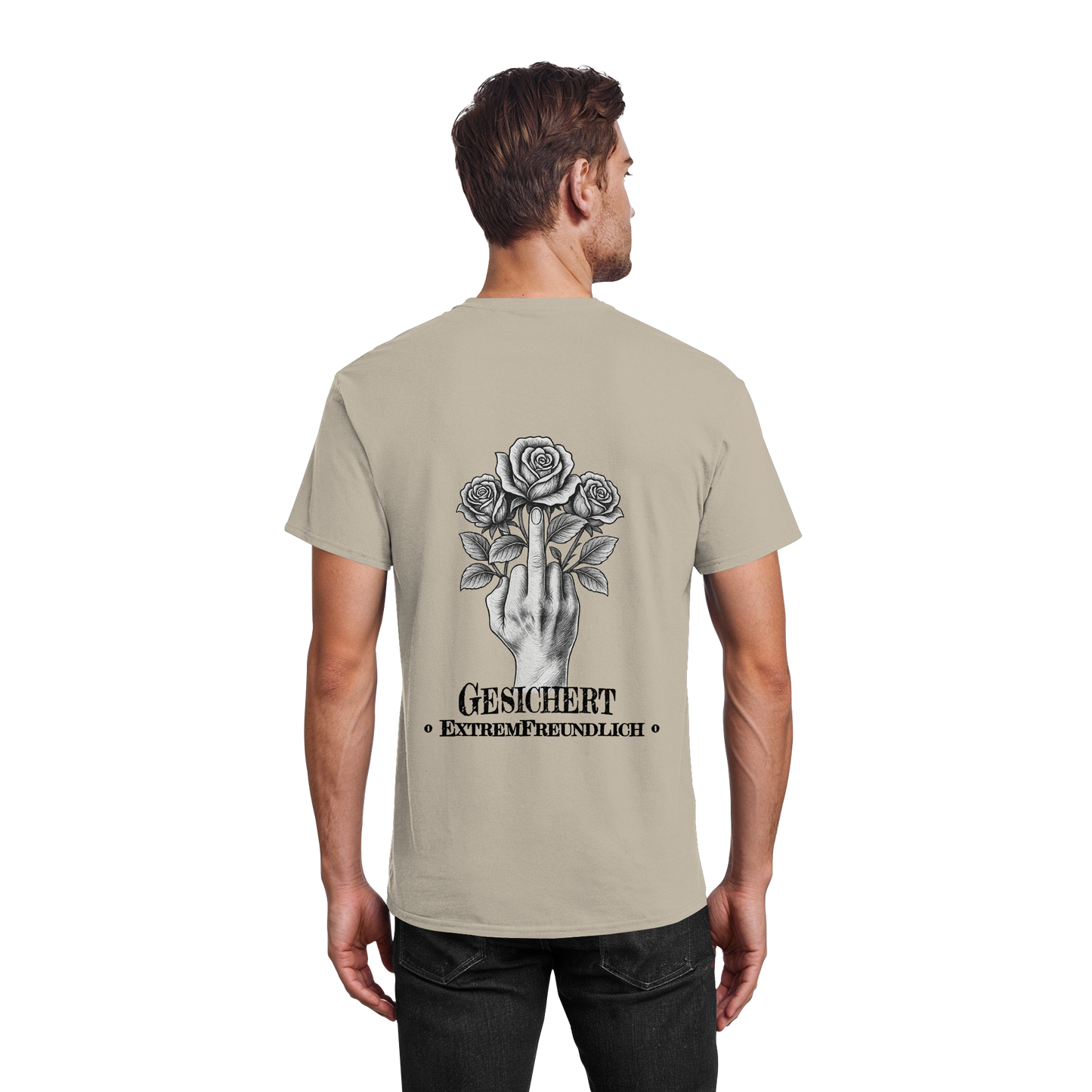 Gesichert ExtremFreundlich - T-Shirt für die mit dem XY Chromosom (Männer)