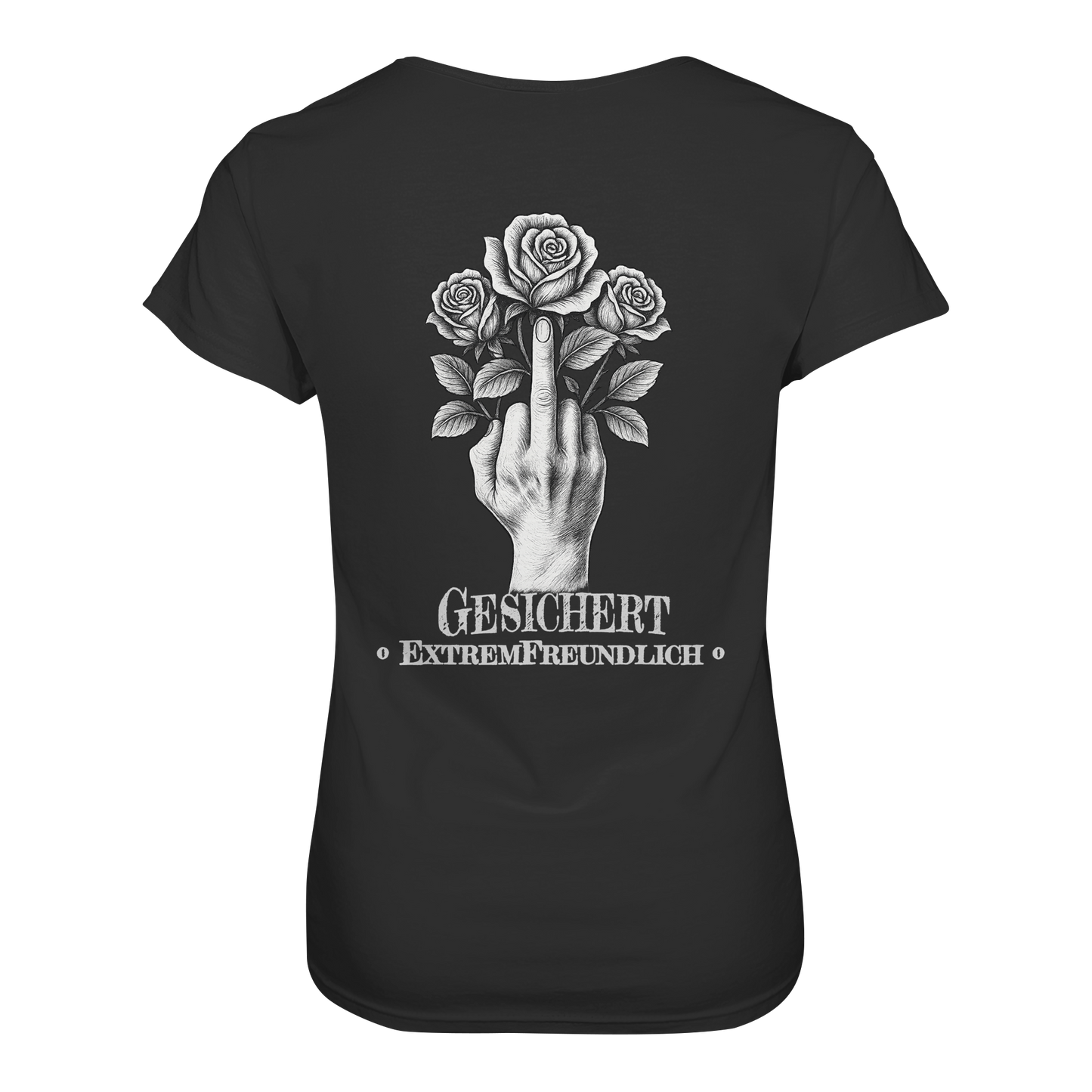 Gesichert ExtremFreundlich - T-Shirt für die mit dem Doppel-X (Frauen)