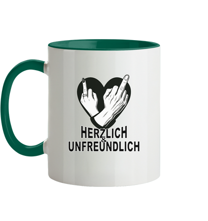 Die herzlich - unfreundliche Tasse