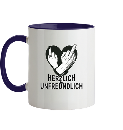 Die herzlich - unfreundliche Tasse