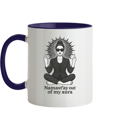 Namasté Frau Version - Tasse