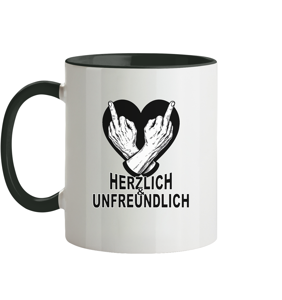 Die herzlich-unfreundliche Tasse