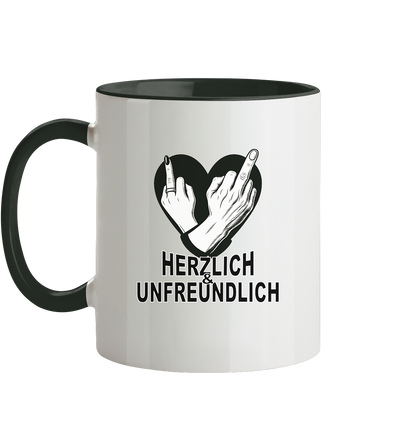 Die herzlich - unfreundliche Tasse