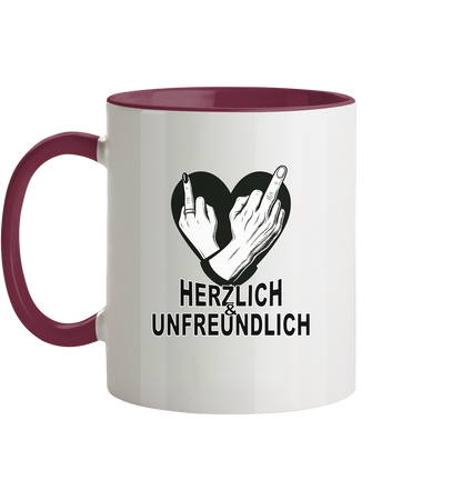 Die herzlich - unfreundliche Tasse