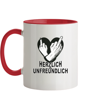 Die herzlich - unfreundliche Tasse