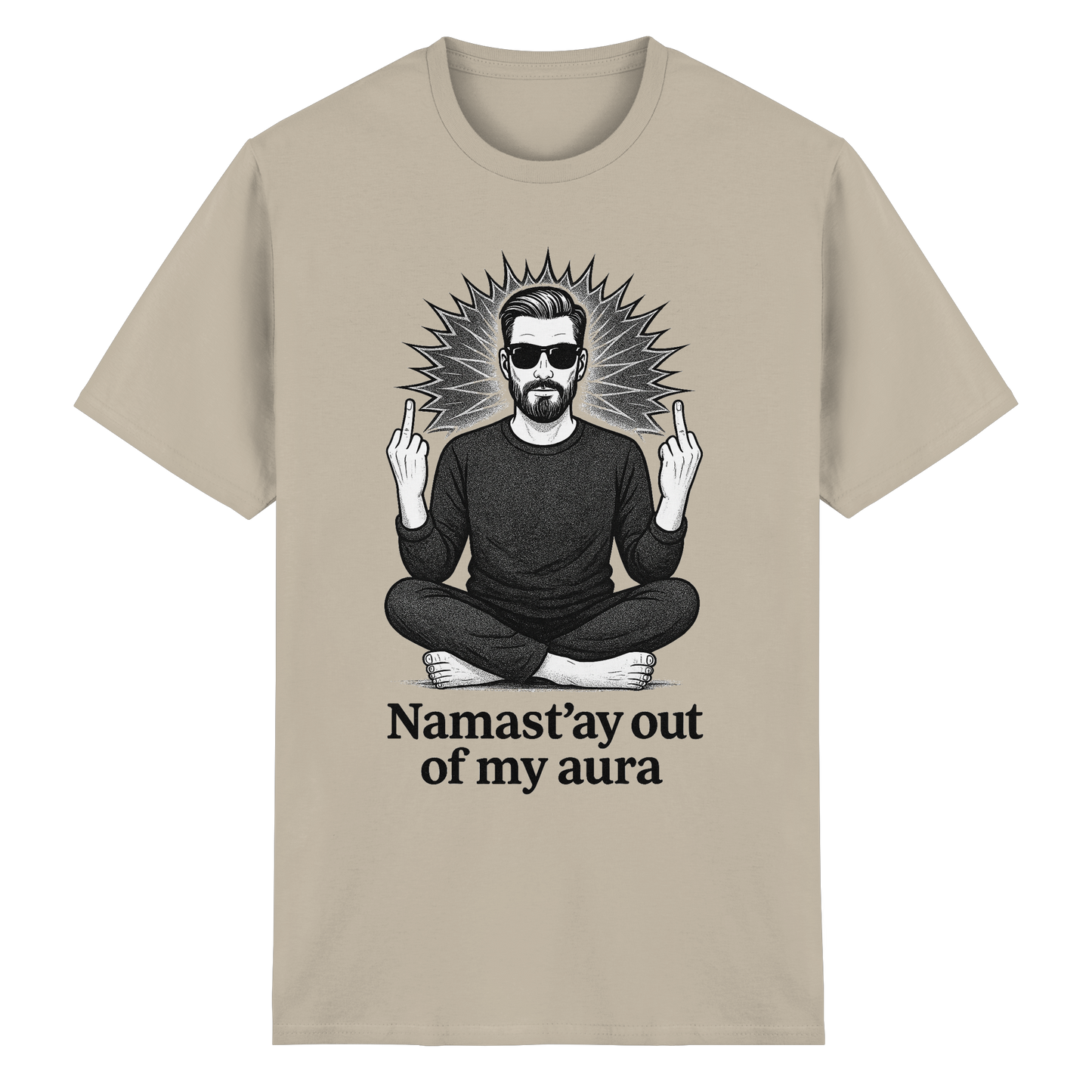 Namasté Mann Version - T-Shirt für Männer