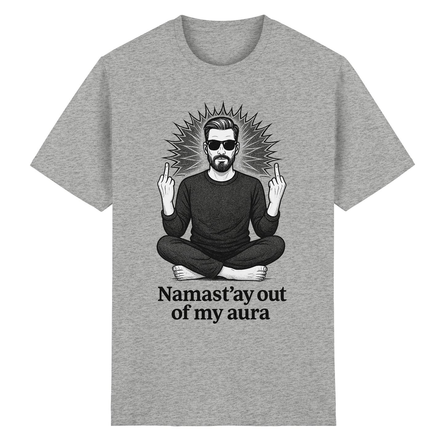 Namasté Mann Version - T-Shirt für Männer
