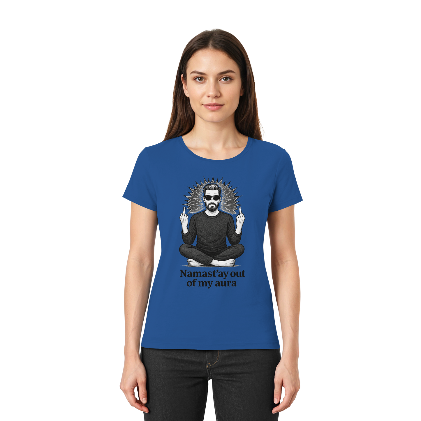 Namasté Mann Version - T-Shirt für Frauen