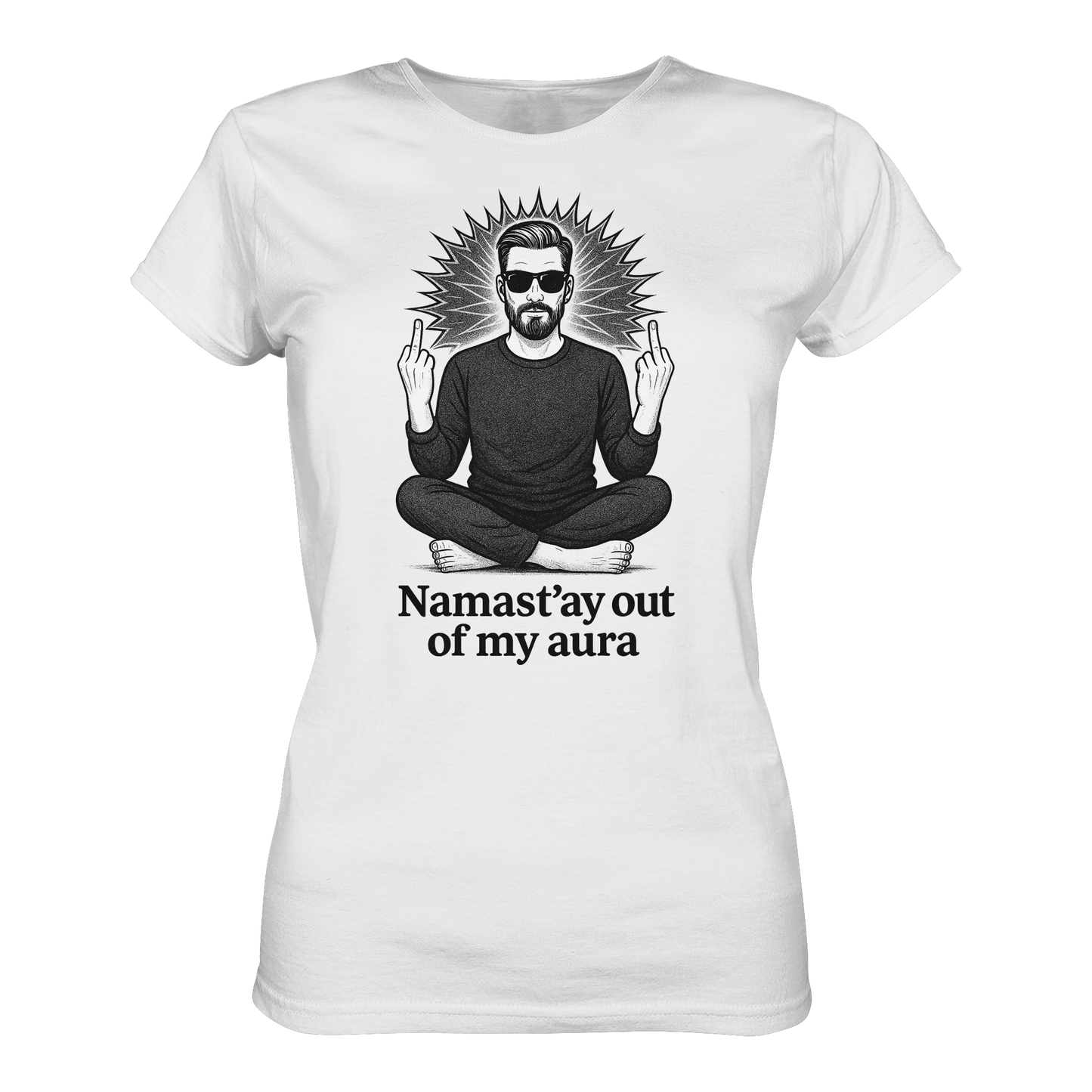 Namasté Mann Version - T-Shirt für Frauen