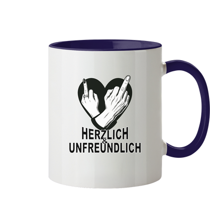 Die herzlich - unfreundliche Tasse