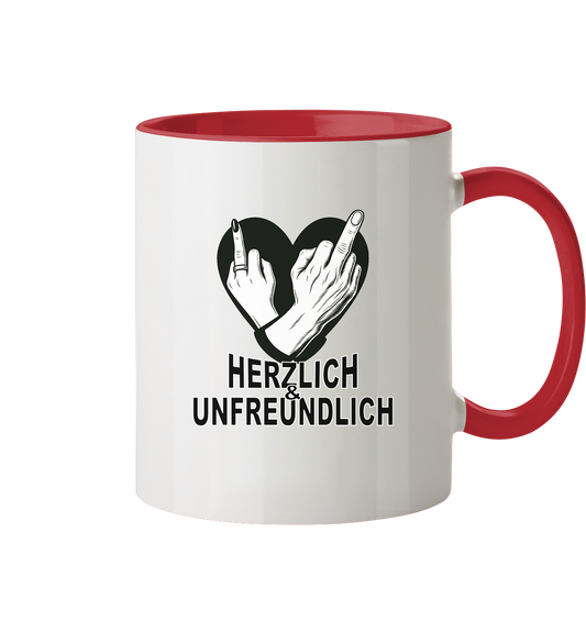 Die herzlich - unfreundliche Tasse